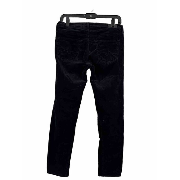 AG Adriano Goldschmied Jeans Womens 28 Black Ankle Slim Straight Stevie 28x27 - Picture 2 of 10